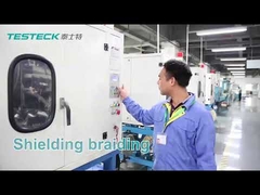 High temperature signal cable production procession